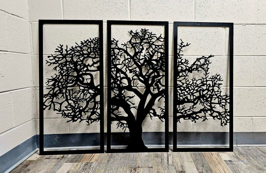 Multi-piece Steel Tree Display